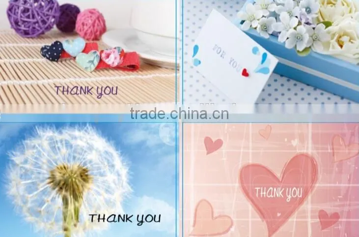 Full Color Printing Handmade Card Birthday Greeting Cards Message Card