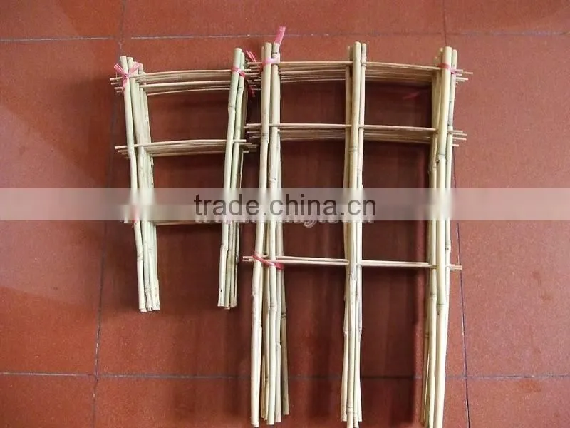 bamboo wood trellis