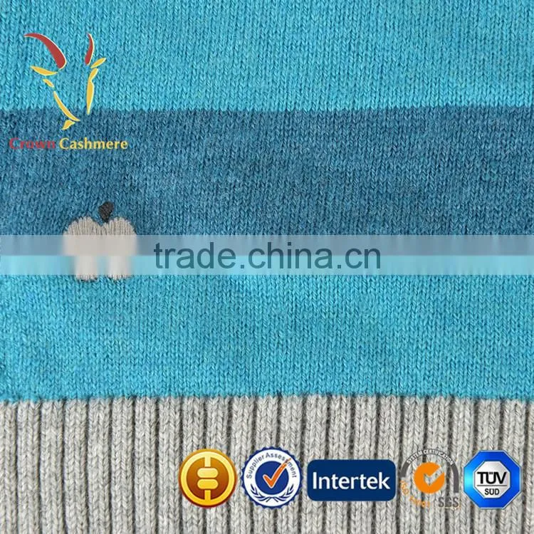 Striped Cashmere Plush Super Soft Throw Blanket