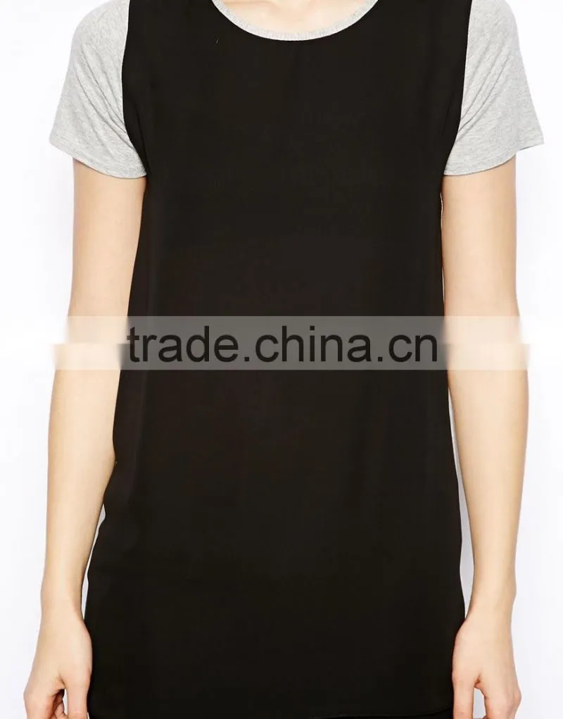 Short sleeve long shirt styles for women