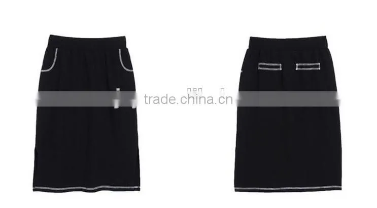 In the new black waist skirts in the summer of 2016