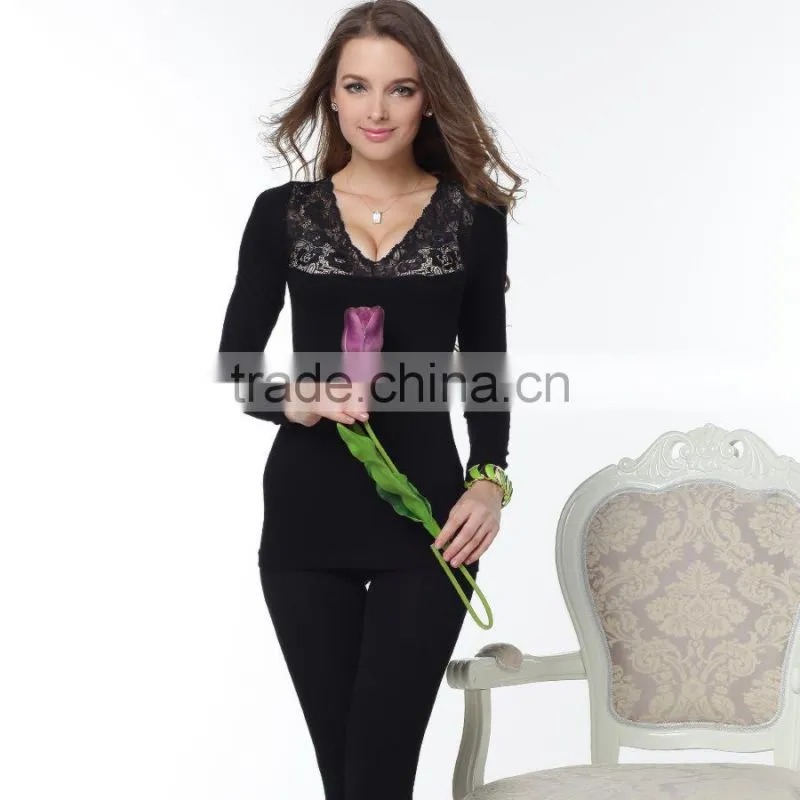 2015 Suntex Beautiful Deisgn Body Shaping Thermal Undergarments for Ladies
