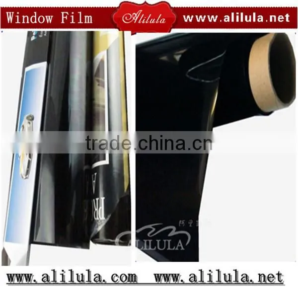 Black color 1ply window car tint film