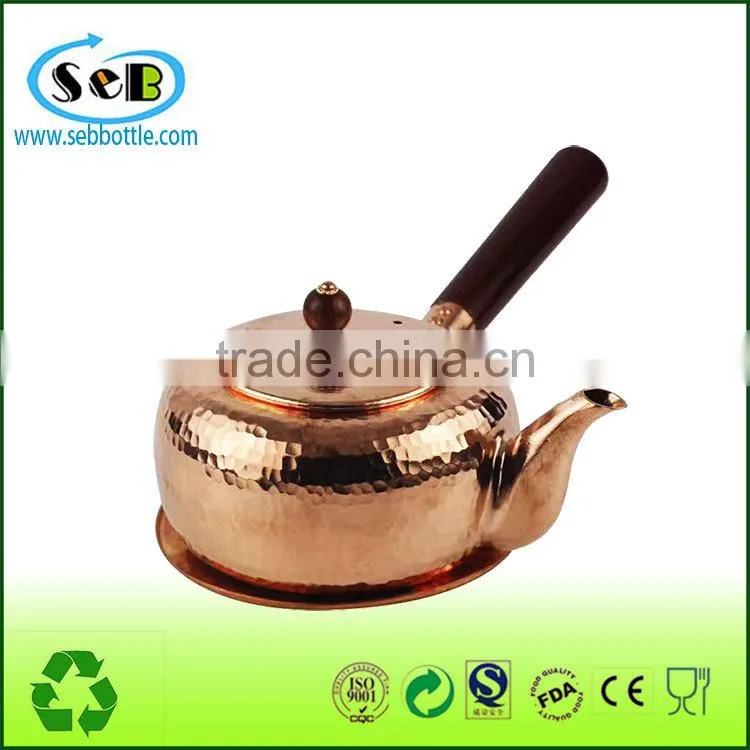 100% Copper Unique Handmade Craft Water Pot Health Kettle