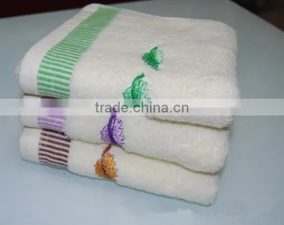Home textile China supplier 100%cotton towel