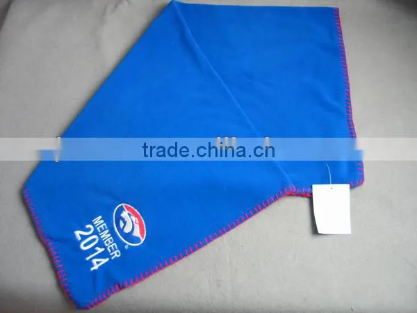polyester blanket 2014 promotional navy picnic blanket foldable blanket