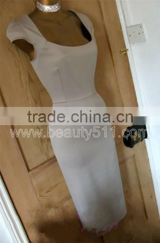 Vintage 40s 50s style satiny gold Galaxy pencil wiggle dress GP008