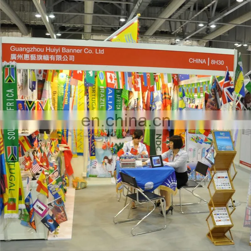 Flexible plastic car window flag poles
