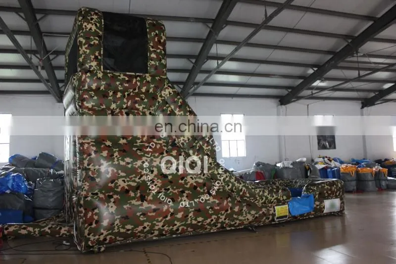 Military Camouflage water slide inflatable price