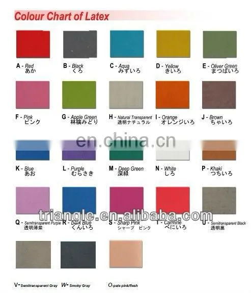 100% natrual latex neck collar and wrist ruffles