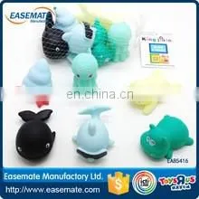 The plastic animal toys PVC free soft item frog