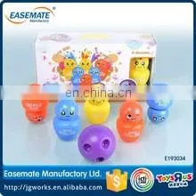 Bowling toys set with light for wholesale sport toys