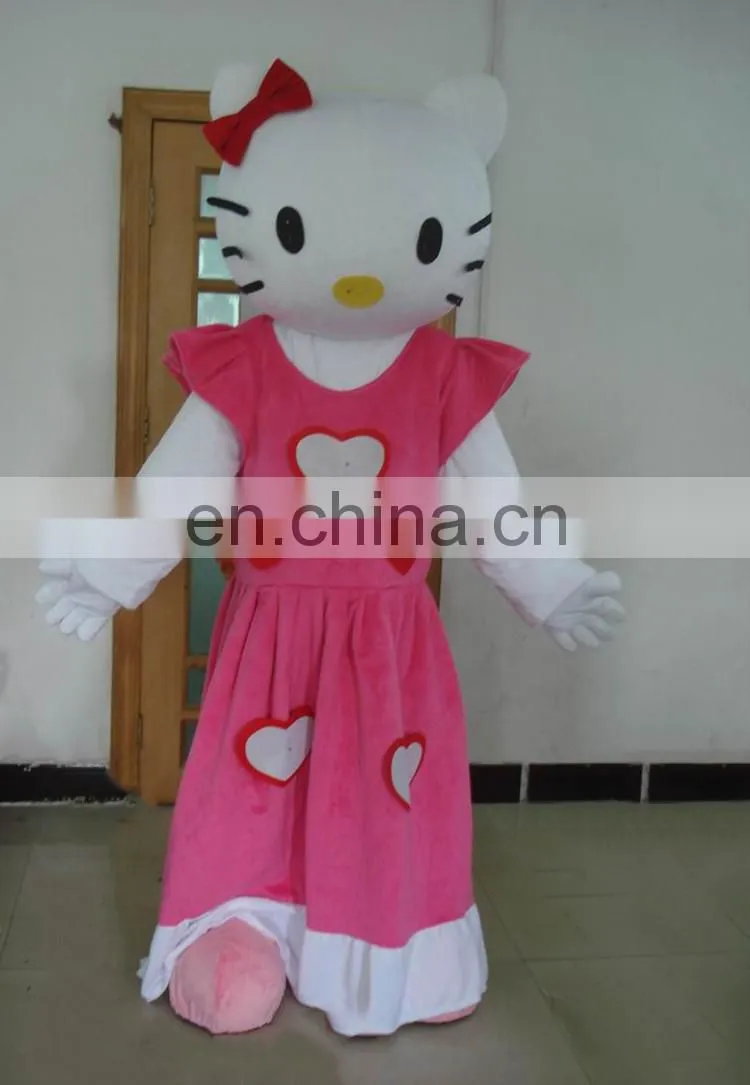 Sunway Adults Mascot Costumes, Hello Kitty Custom Design Mascot, Hot Sell Cartoon Fur Costumes