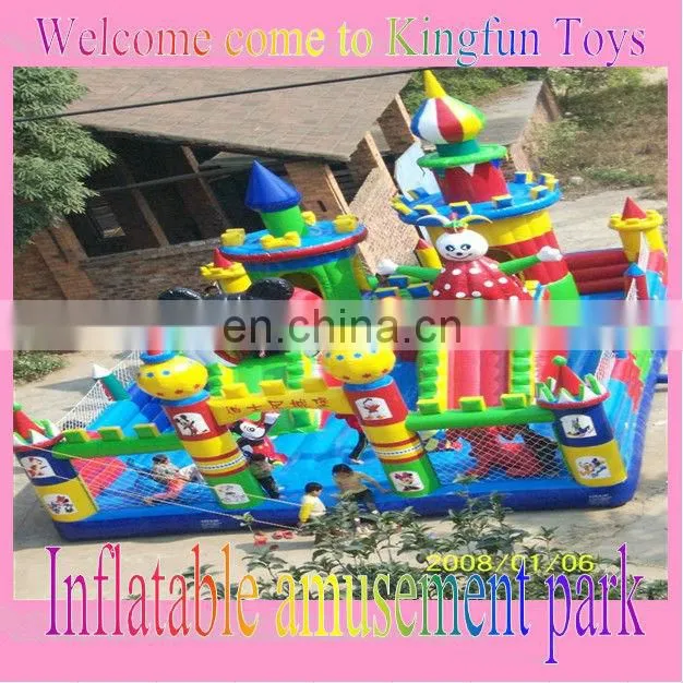 Pirate inflatable bounce house combi