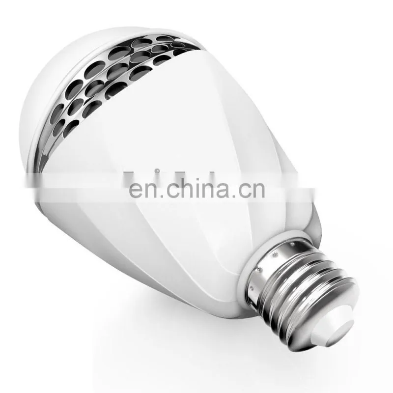 Smart Voice Bulb 3W LED Speech Recognize Bulb, Voice Control Lamp Color-changing Light in English Language E27 Base Holder