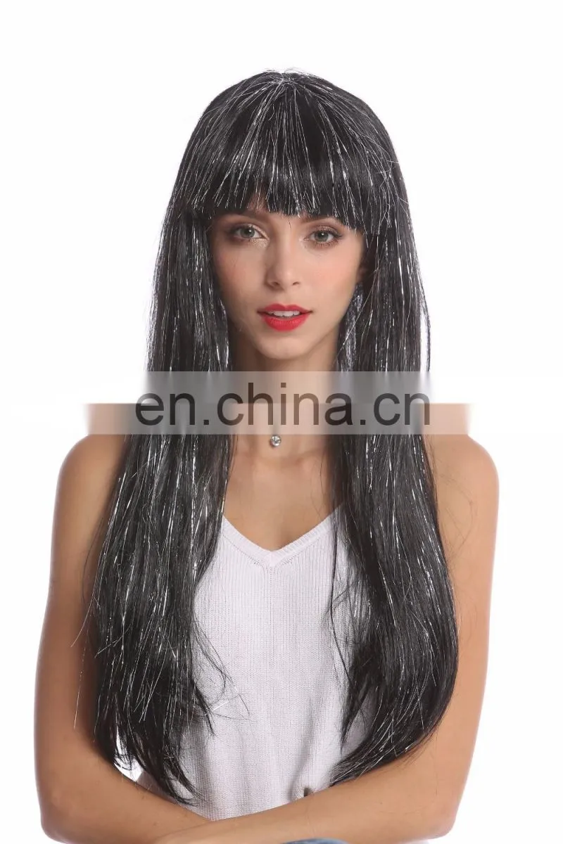 Carnival glitter party wigs P-W224