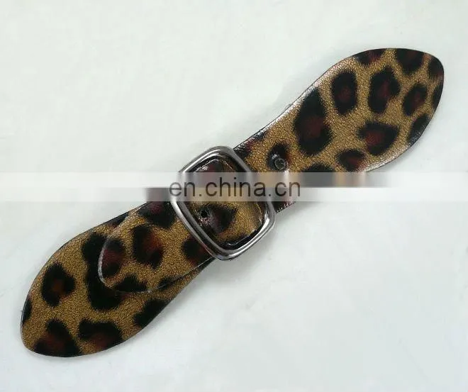 fashion PU leather toggle buttons
