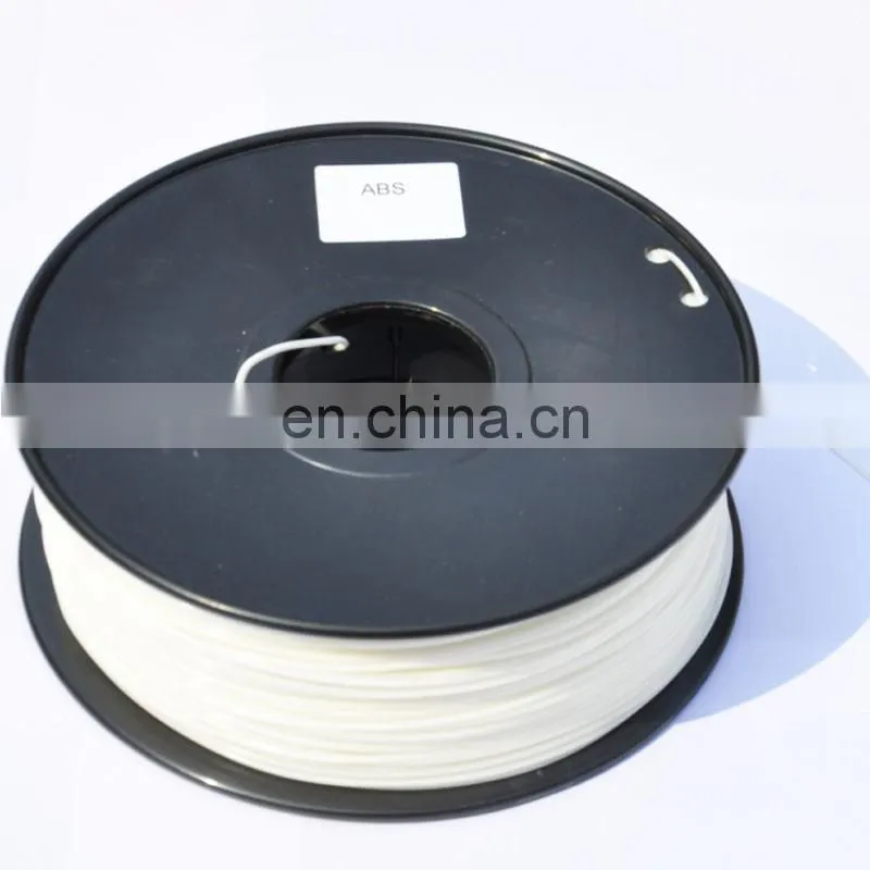 1.75mm 3mm white, balck, blue, yellow, red, orange, silver, grey, purple, transparent 3D printer abs filament