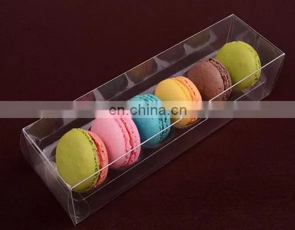 2015 rectangle pvc cake trasparent box
