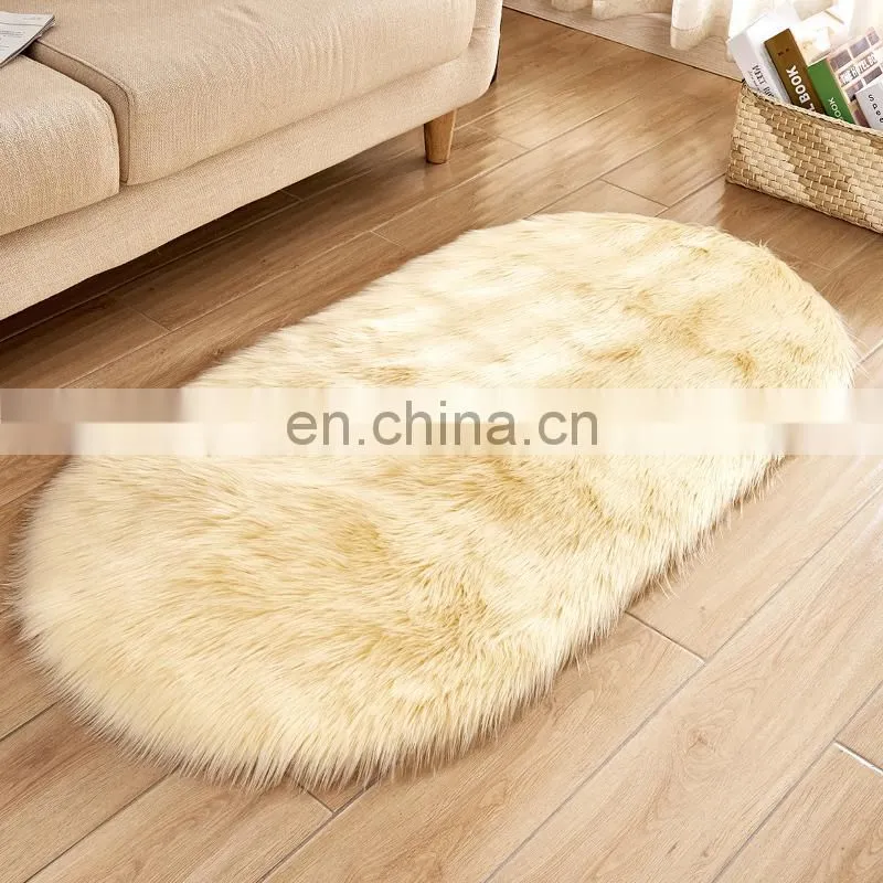 Imitated Sheepskin Faux Fur Home Rugs For Sale