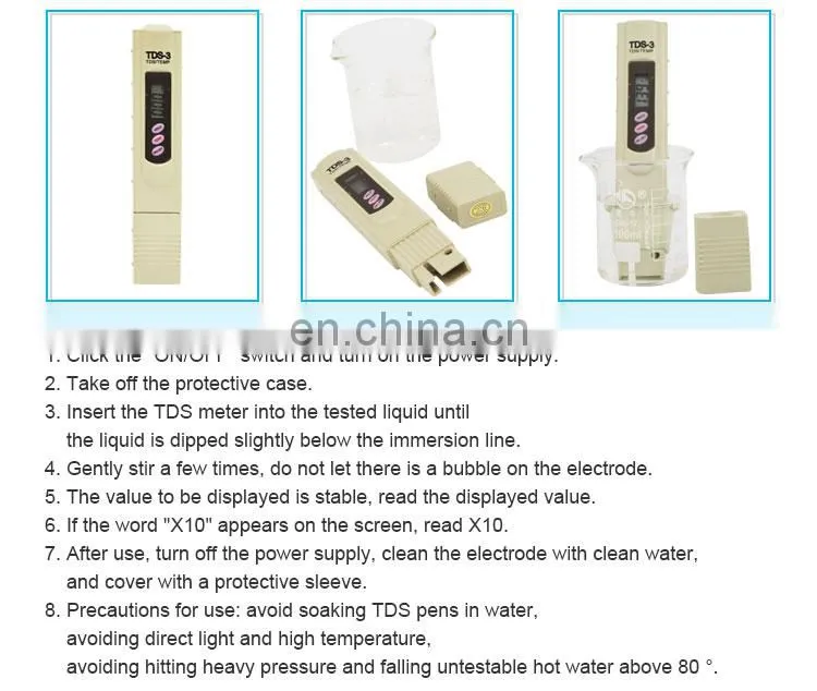 Heavy metals, total hardness and salinity tester portable water analyzer of water laboratory