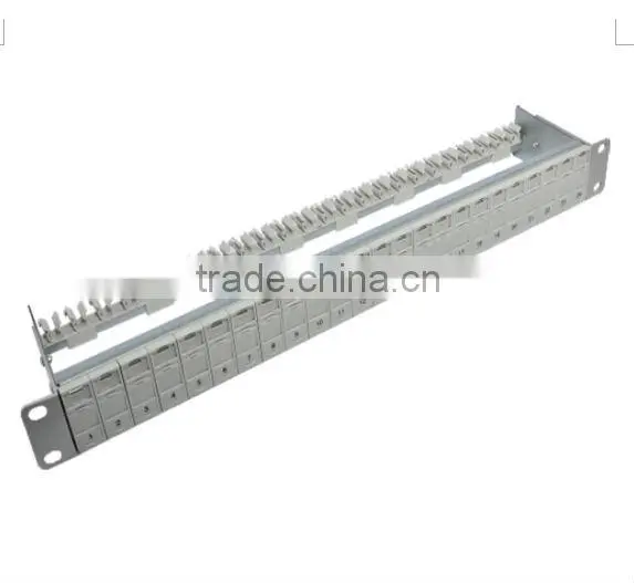 24 port metal blank patch panel