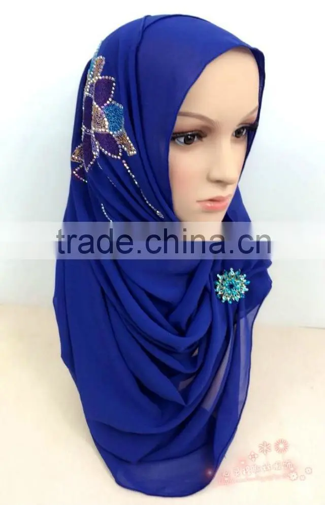 S120 Fashion Big size scarf saudi arabia super square muslim scarf