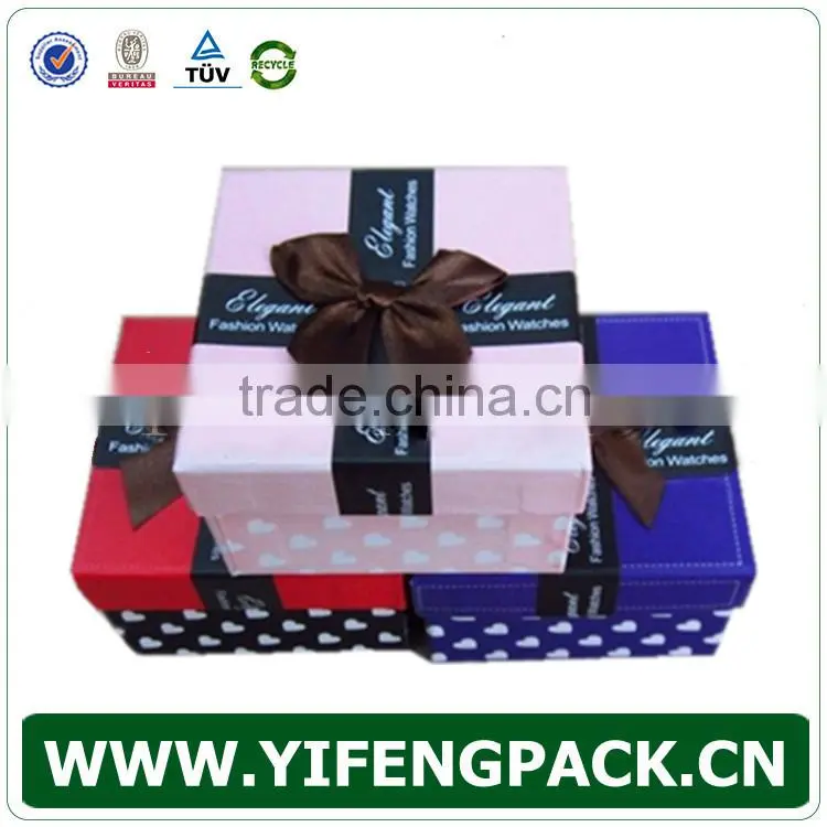 Best selling PU Leather watch packaging box cheap Watch storage box Packaging wrist watch storage box