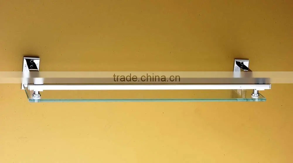Wesda High Quality Tempered Wall Bathroom Glass Shelves C004