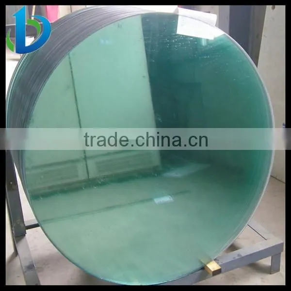 China manufactures tempered table top glass teapoy table price
