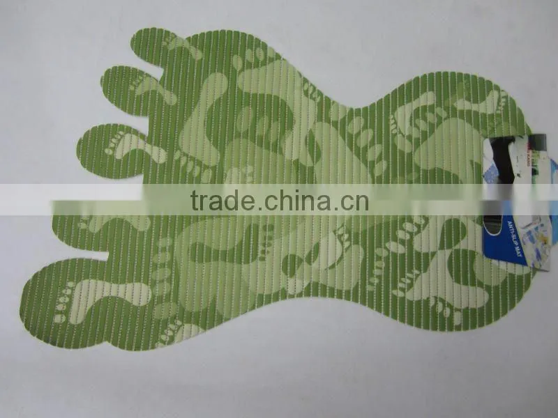 floor mat ,bathroom mat feetshape mat