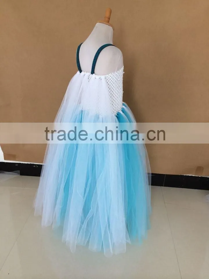 Wholesale elsa dress cosplay costume in frozen