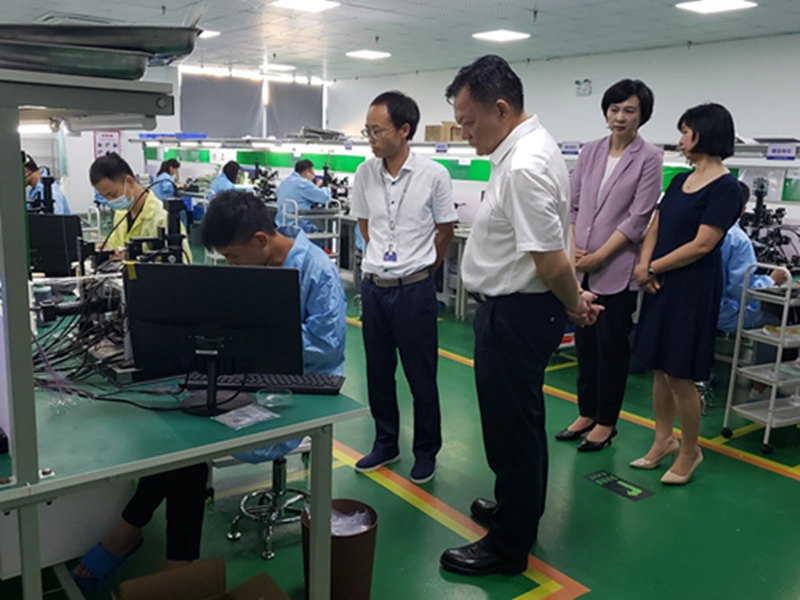 A Visit from the Head of Department of Science and Technology of Hubei Province