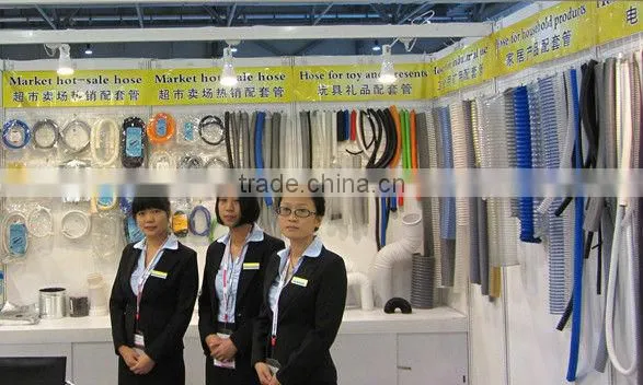 pvc corrugated blue pipe