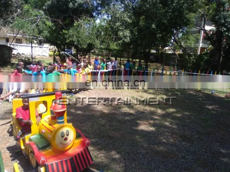 Amusement park animal track train rides for sale