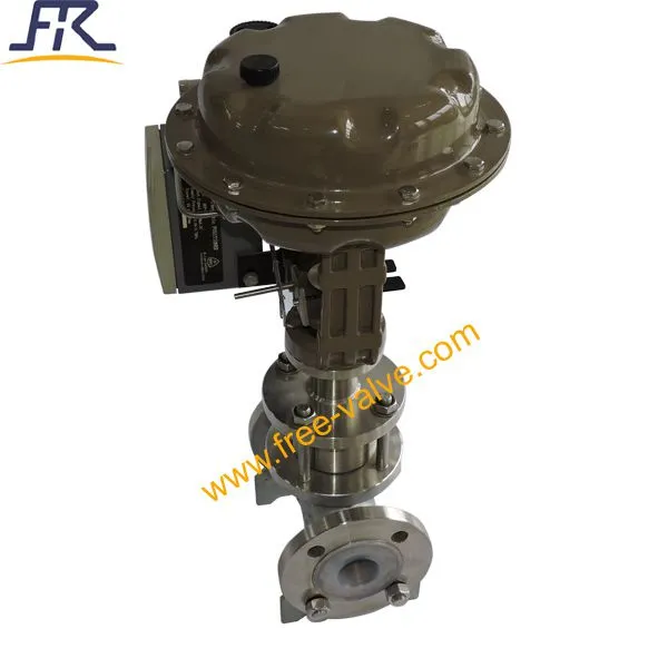 4991 Pneumatic PTFE Lined Globe Valve