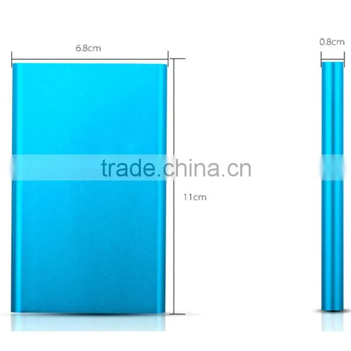 Portable charger 5000mAh power bank for xiaomi mobile phone
