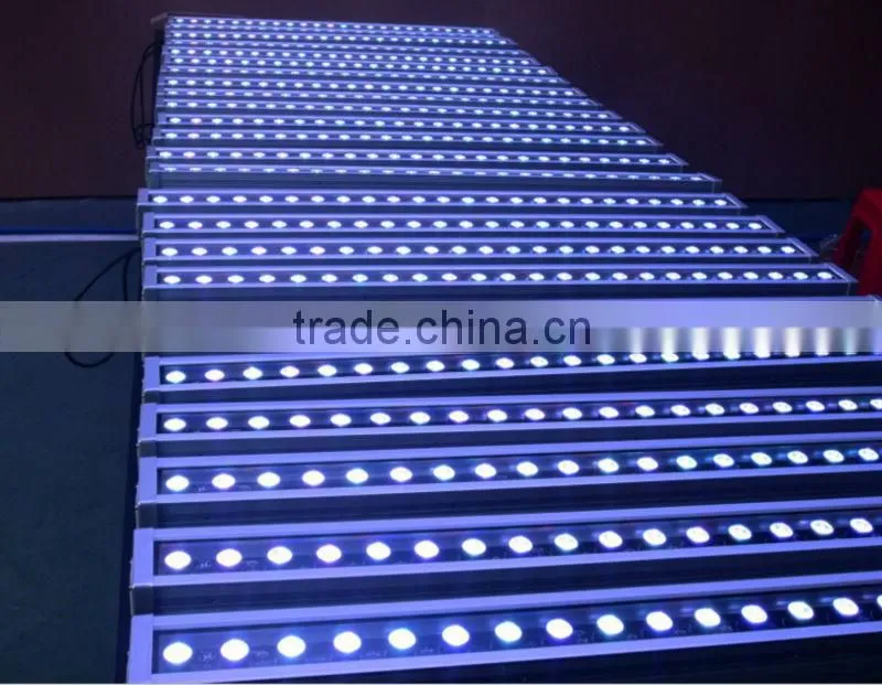 24pcs 3W RGB 3 in 1 Led Wall Washer Led Flood Light DJ Stage Lighting