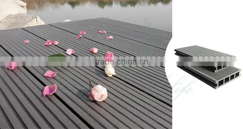 Long lifetime Wood Plastic Composite boat decking material