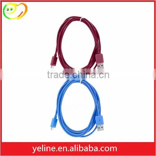Very cheap V8 colord cable for huawei 7i/mate 8/P9