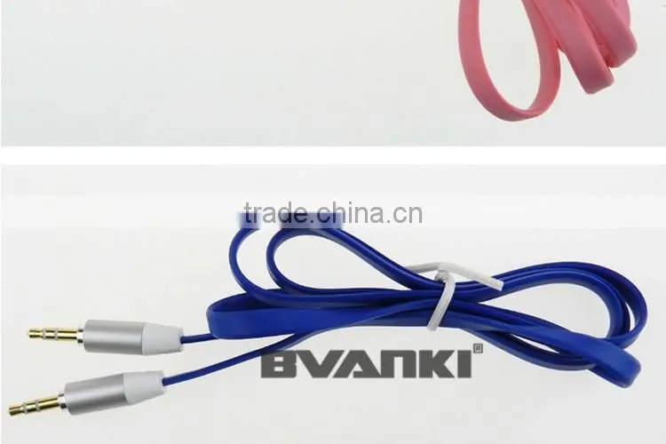 promotional gift 1m 3.5mm male aux audio plug jack to usb 2.0 female usb cable male to male headphone splitter jack 3.5mm
