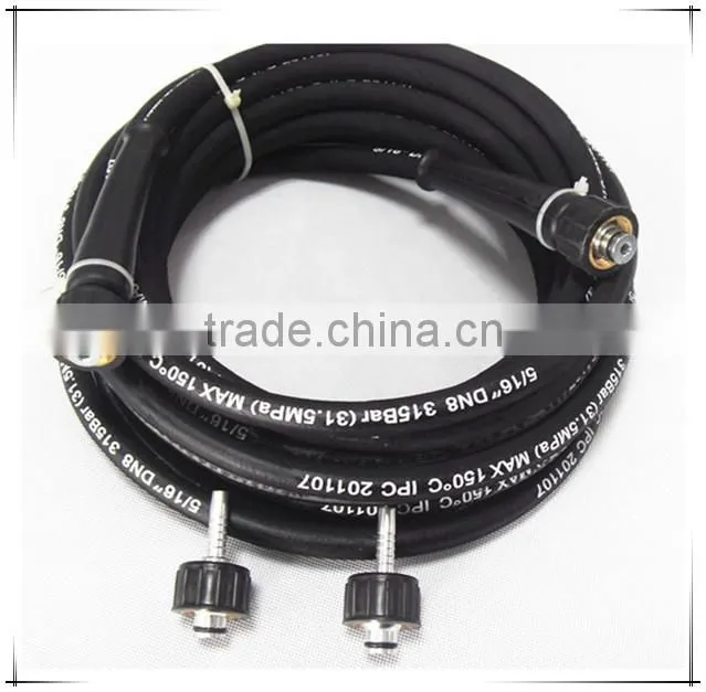 Jetting Machine Use Flexible Wire Braided High Pressure Washer Hose