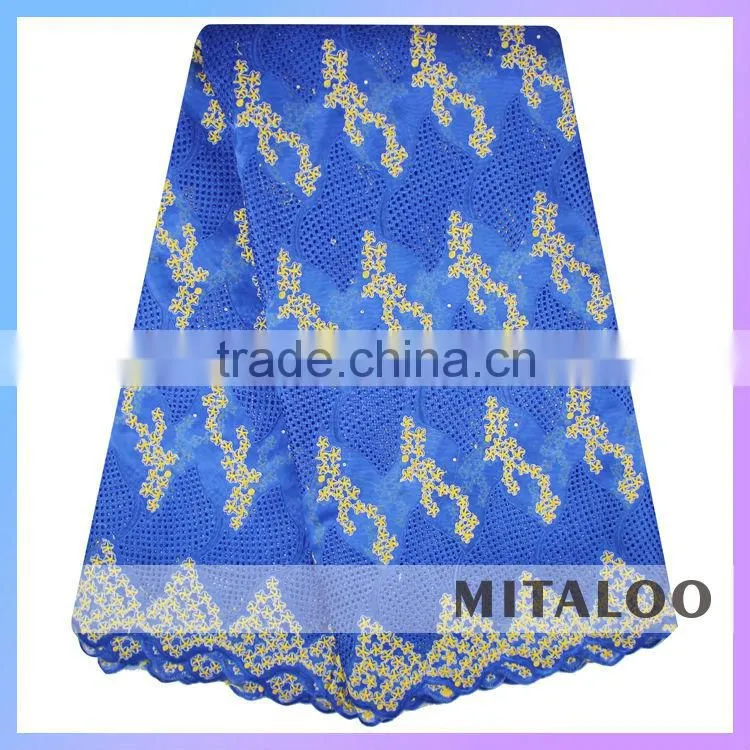 Mitaloo Organza Lace African Bridal Lace Fabric Wholesale Price MOG0195