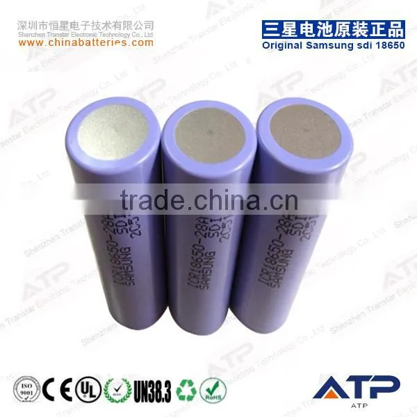 Original li-ion samsung 18650 2800mAh / 2800mah li ion battery