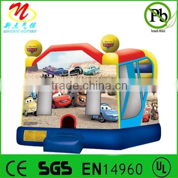 Event rental inflatable cars bounce slide combo