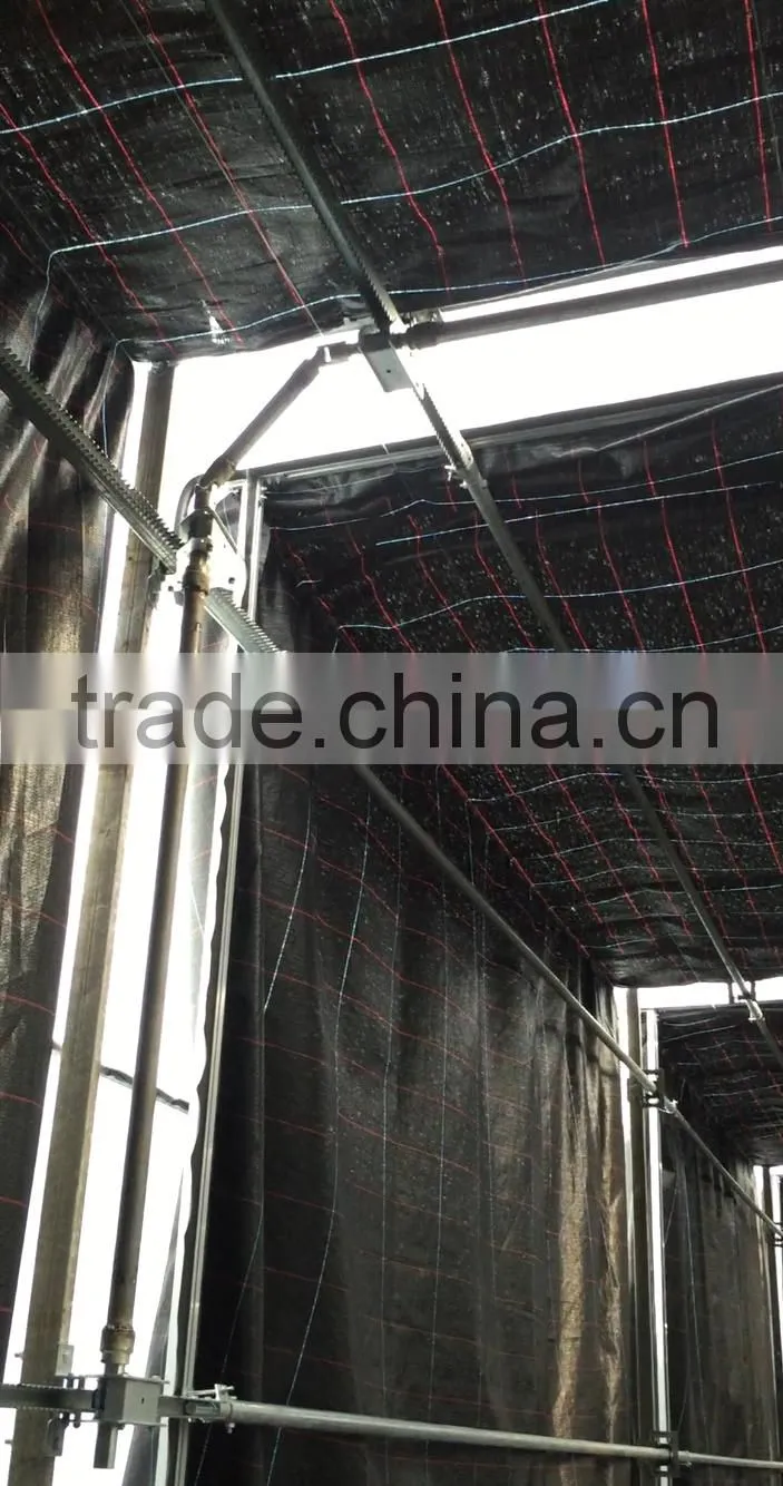 film inflatable light deprivation greenhouse block out light