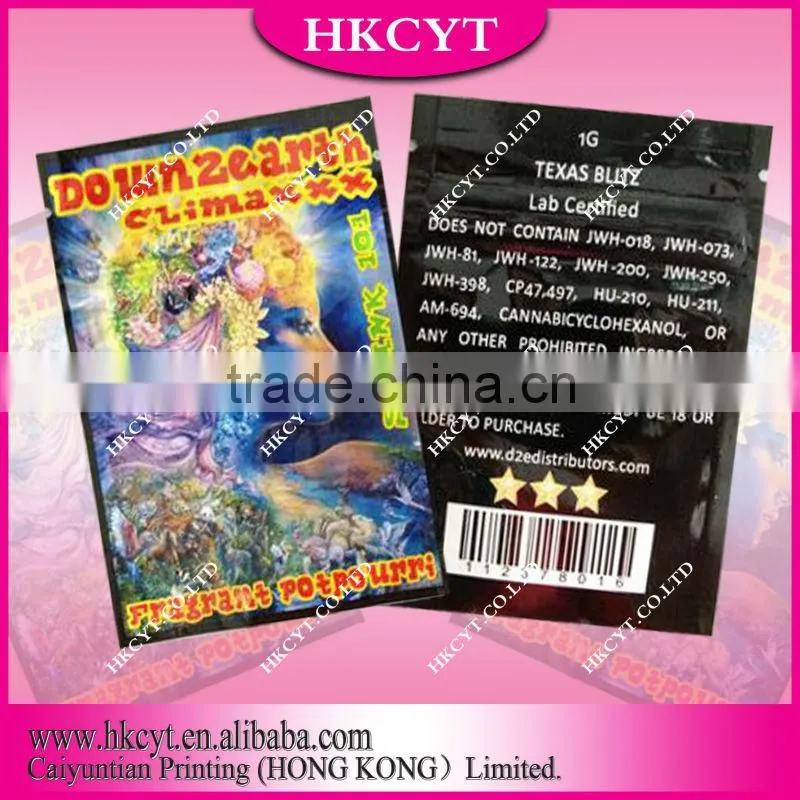 spice whosale plastic packaging bags