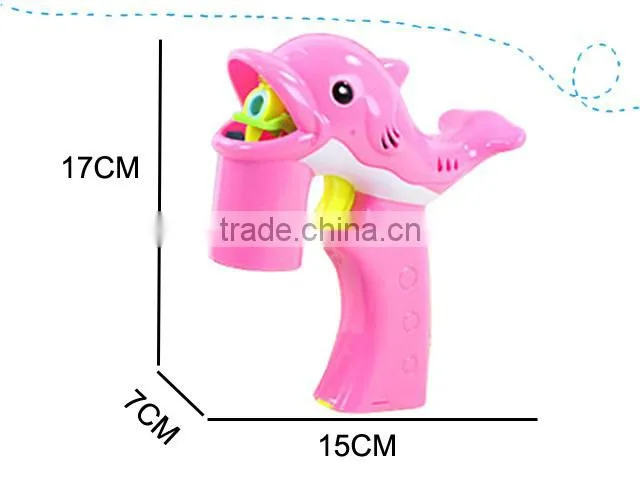 Alibaba wholesale soap bubble gun with light and music