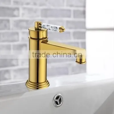 Classical Range Deck Mounted Single Handle Basin Mixer