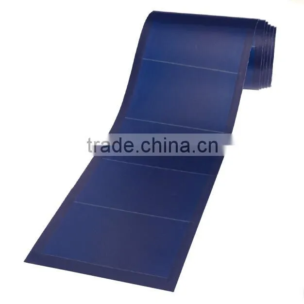 Flexible amorphous solar panel